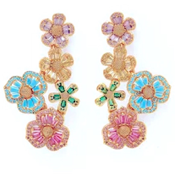 kate spade Jewelry - KATE SPADE ♠️ NEW YORK FLURETTE STATEMENT EARRINGS